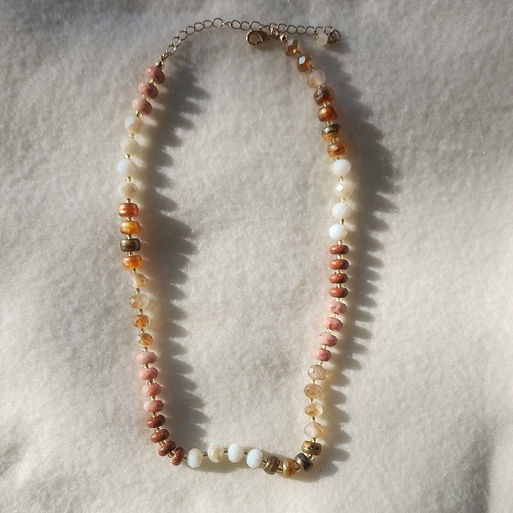 Elegant Multicolor Beaded Necklace